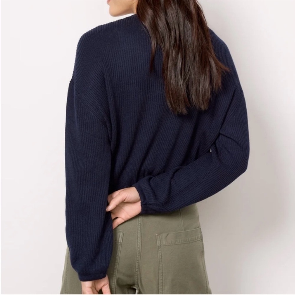 Evereve Splendid Navy Bella Cardigan - Picture 4 of 7